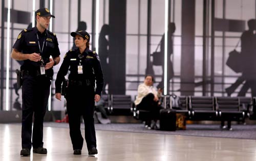 Counter terrorism unit officers